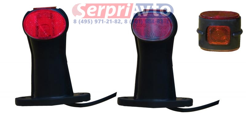 Фонарь габаритный задний (рога) короткий SCMITZ ASPOCK 